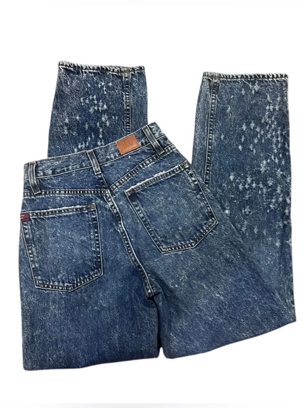 BDG Urban Outfitters High Rise Baggy Distressed Size 24